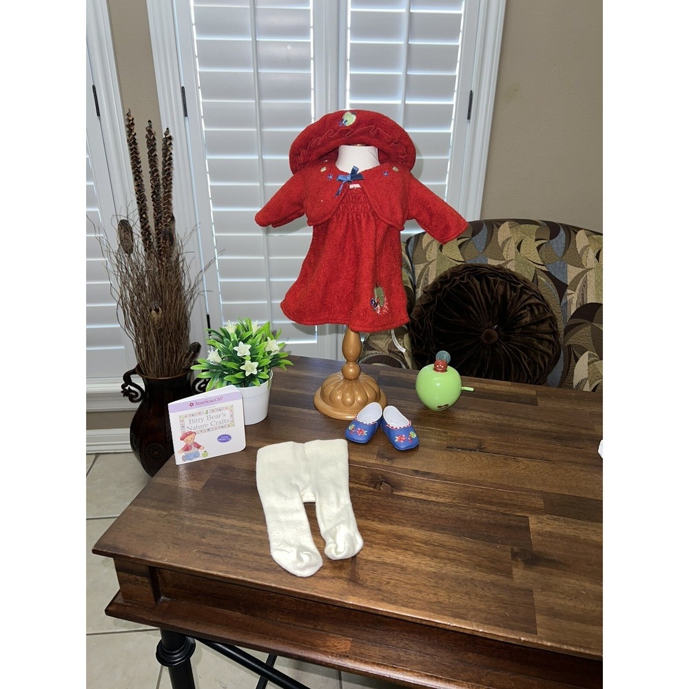 American Girl BITTY BABY Doll 2 in 1 GREEN APPLE Set 2007 RETIRED